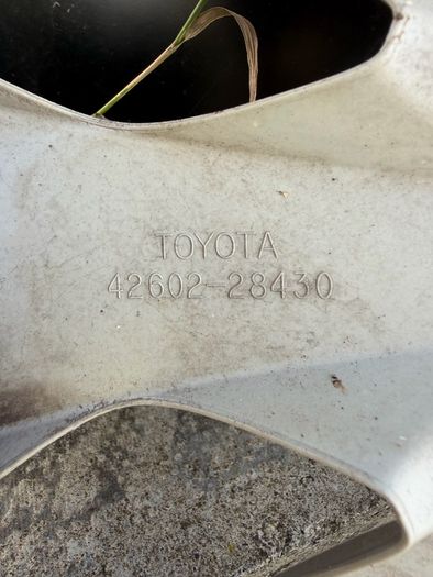 Original Toyota wheel covers