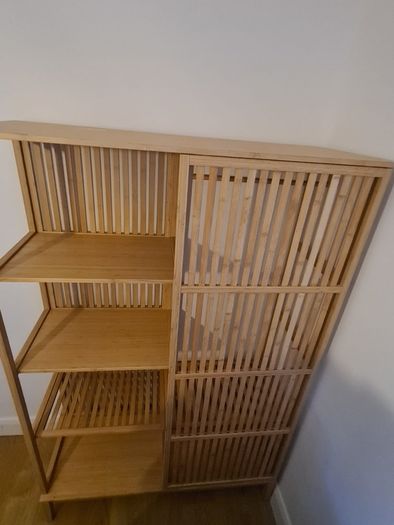 Sliding wardrobe bamboo