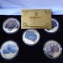 80th Anniversary Pearl Harbour 24k Gold Plated Cased Coin/Medallion Collection Image 3