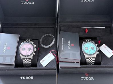 Tudor BlackBay Chrono matching set (Daring collection)