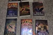 Nine Percy Jackson novels.