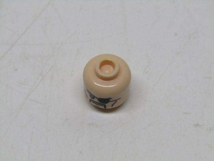 LEGO Superheroes Nick Fury Error Prototype Test Print Colour Flesh Head Rare And Hard To Find