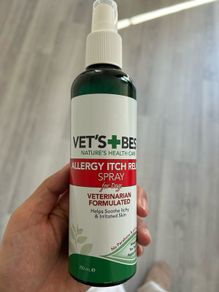 allergy itch relief spray for dog