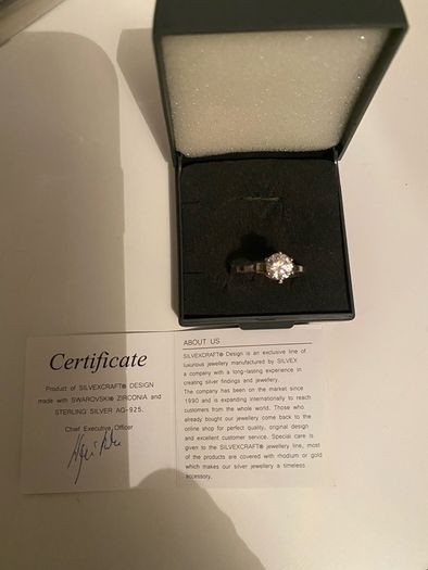 Three Silver rings