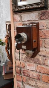 Antique Hunningscone Wall Telephone