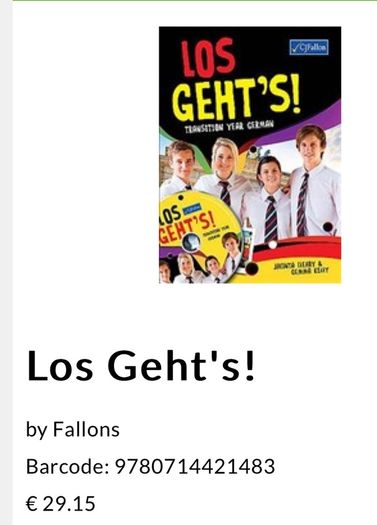 Los geht's- german TY