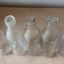 Lot of 5 small vintage Power whiskey bottles Image 3