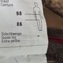 mens MEYER trousers brown wool polyester blend stretchy Size W 38 L 34 zip fly Image 9