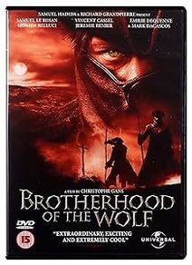Brotherhood of the Wolf DVD (Vincent Cassel. Monica Belluci) French AS NEW