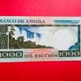 Angola  1000.  Escudos  1973.  PICK 108. SCARCE . ( uncirculated ) Image 2
