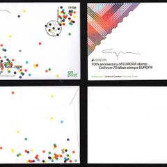 2026 Ireland Europa (1956-2026) Commemorative Stamps An Post First Day Cover (FDC) signed by Garech Stone (designer)