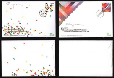 2026 Ireland Europa (1956-2026) Commemorative Stamps An Post First Day Cover (FDC) signed by Garech Stone (designer)