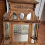 Edwardian overmantle mirror Image 3