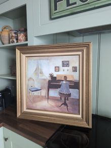 large picture piano girl
