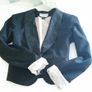 H&M Black Blazer with Studs - Size 6/8 Image 2