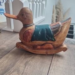 wooden duck