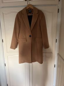 Zara camel coat