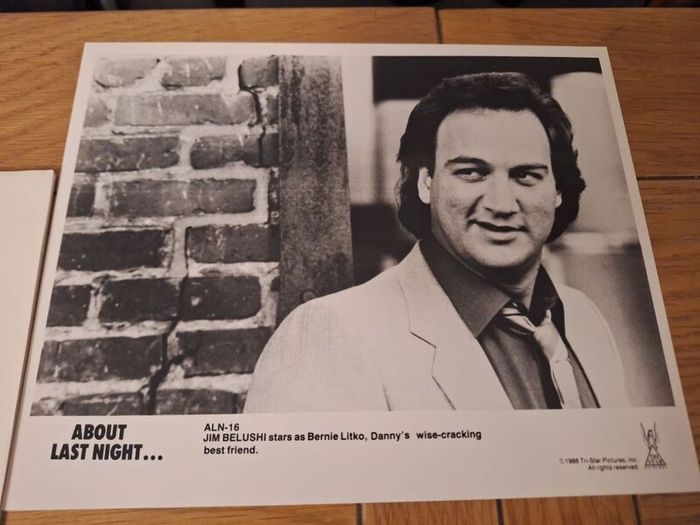 1986 About Last Night Press Kit