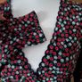 &other stories wrap around dress flowers pattern long sleeve new size 10 Image 3