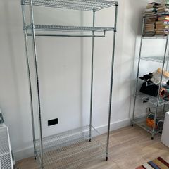 Large metal storage rack