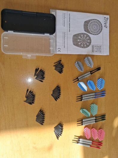 Crivit Electronic Dart Game With Darts & Instruction Manuel - RRP - 29.99