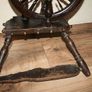 Antique Unique  Spinning Wheel H-32" Image 2