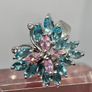 Sterling silver ring with Topaz Image 3