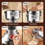 Stainless Steel  Electric Grain Mill Grinde High Speed 1500W Powder Machine Image 5