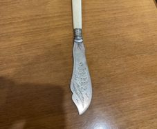 Fish serving knife