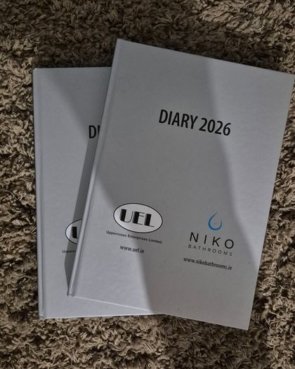 2 x Day per page Diaries 2026