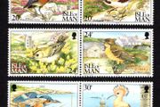 1994 Isle of Man Calf of Man Bird Observatory Commemorative Stamp Mint Never Hinged (MNH)