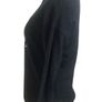 Thought Dark Grey Organic Cotton  & Wool Blend Yellow Love Heart Jumper Uk 10 Including Postage Image 5