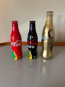 Unopened Coca Cola World Cup limited edition bottles