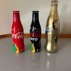 Unopened Coca Cola World Cup limited edition bottles