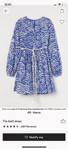 H&M dress (sold out online)