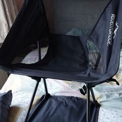 Two Small Pack Size Camping Chairs
