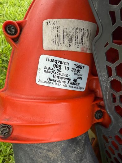 Husqvarna Backpack Commercial Blower 150BT