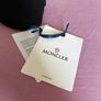 Moncler polo shirt in black and red Image 7