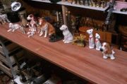 collection of dog ornaments