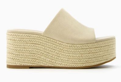 Mule platform sandals