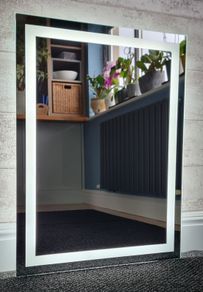 LED Bathroom Mirror Bright Light Defogger