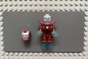 lego super heroes sh0232 Silver Centurion (Iron Man minifigure- Mark 33 Armor)