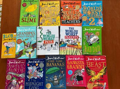 David Walliams Collection 14 Books