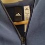 Adidas hoodie jacket sz 8-10, blue, lovely condition Image 2