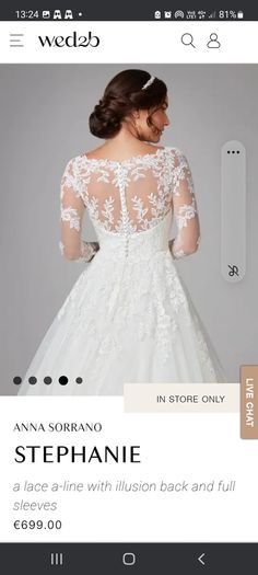 Anna Sorrano Stephanie Wedding Dress