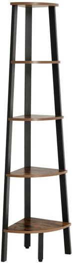 Industrial 5 Tier Corner Shelf - Free Delivery Nationwide