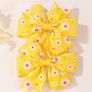 2pcs/pack flowers Printed Hair Clips Image 3