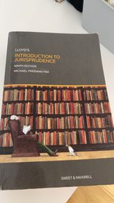 Lloyd's Introduction to Jurisprudence 9th ed
