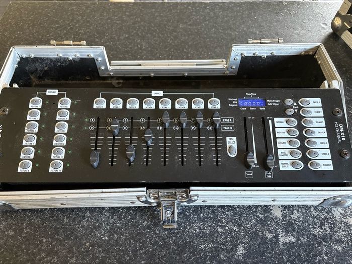 QTX DM-X10 Controller with Flight Case