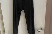 Ribbed flared trousers